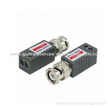 1-channel Passive Video Balun, UTP BNC Cat5 Transceiver